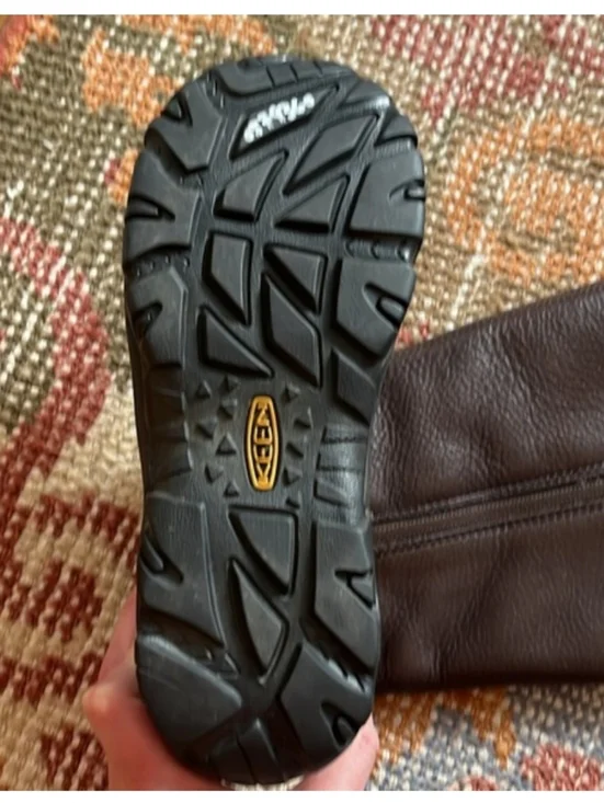 Keen Silverton Java Ladies Brown Boots Size 7 - Picture 4 of 12